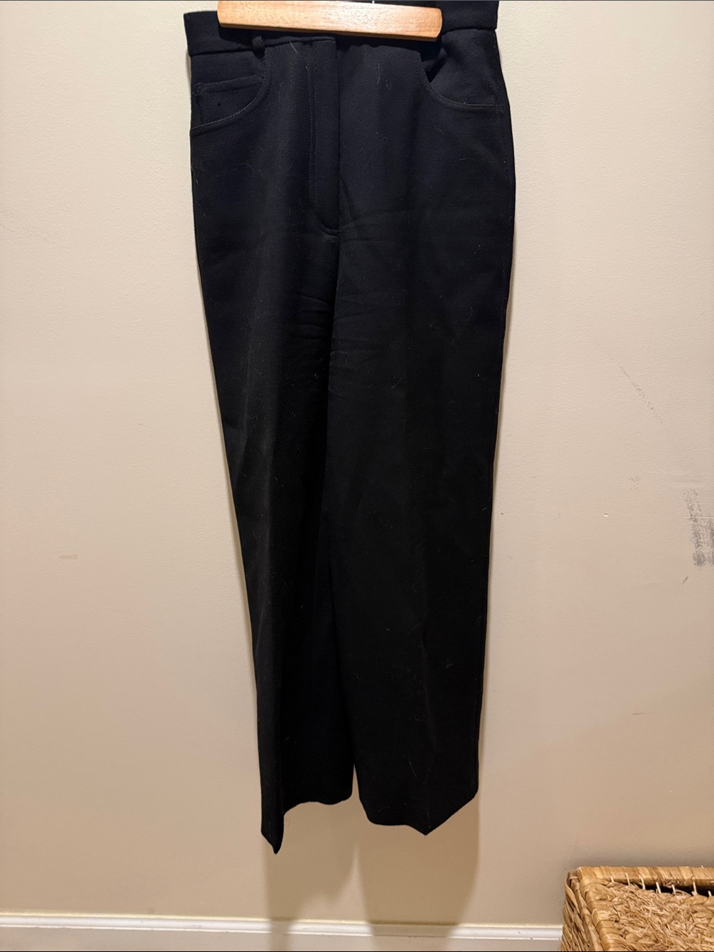 Sandro Black Trousers